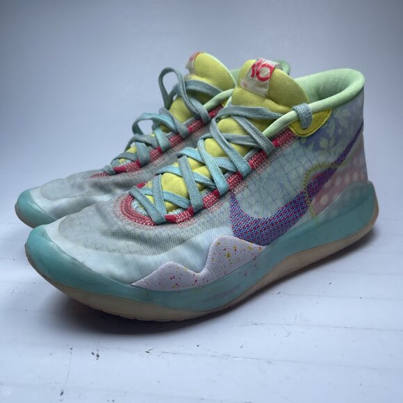 Nike Zoom KD12 EYBL NRG CK1195-300 Peach Jam Kevin Durant Men's Size 6.5 US Read - Picture 1 of 16